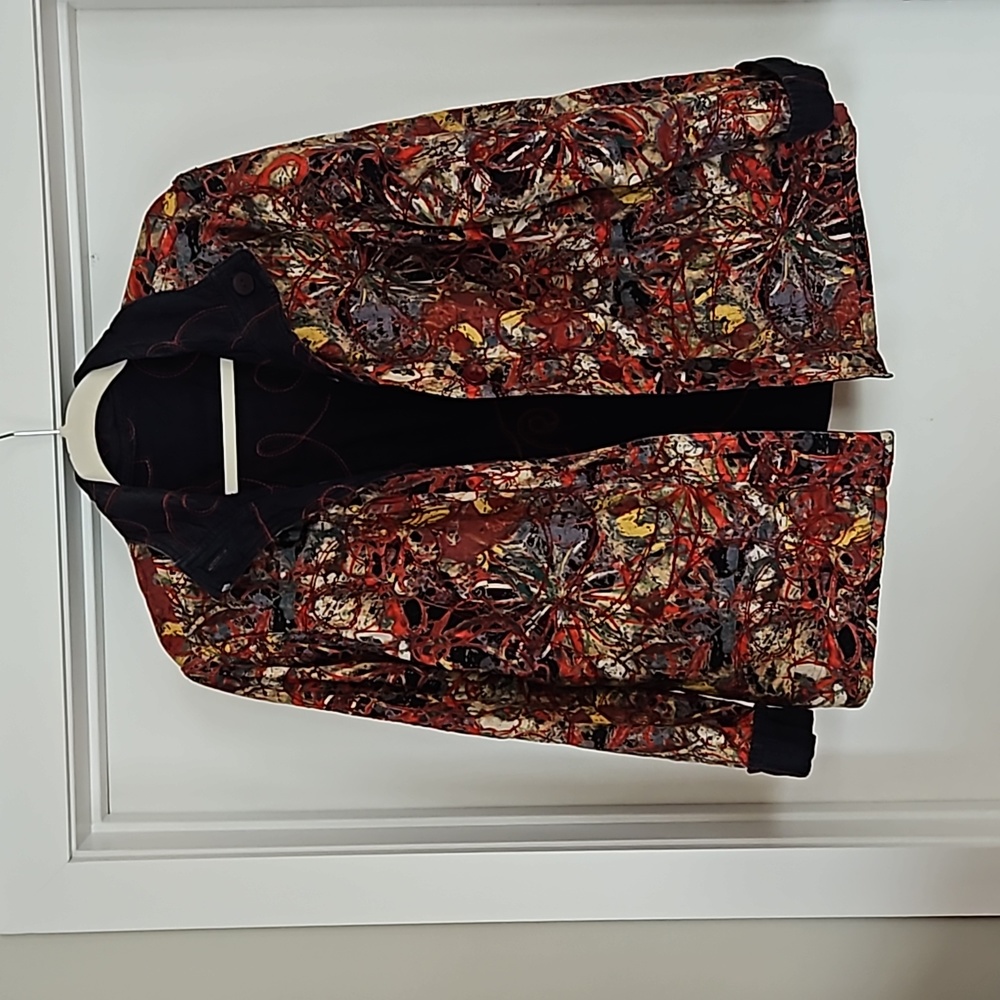 VINTAGE CASUAL STUDIO  REVERSIABL JACKET
